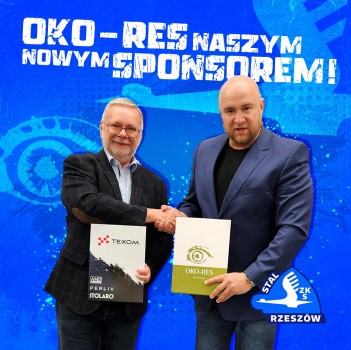 NOWY SPONSOR TEXOM STALI RZESZÓW!