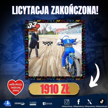 Wyjazd do Tarnowa z okazji WOŚP wylicytowany za niemal rekordową sumę!