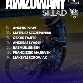 Awizowany skład na inauguracje sezonu 