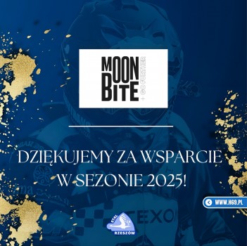 Dziękujemy firmie Moonbite za wsparcie w sezonie 2025!