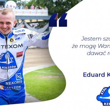 Eduard Krčmář: Jestem szczęśliwy, że mogę Wam – Kibicom dawać radość