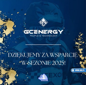 Dziękujemy firmie GC Energy za wsparcie w sezonie 2025!