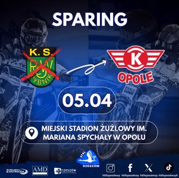 Zamiana partnera do sparingu!