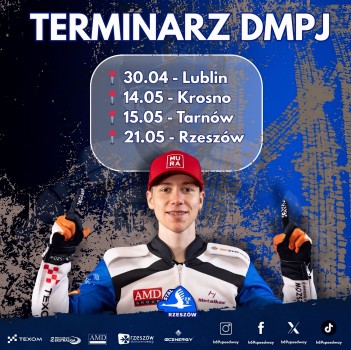 Terminarz Drużynowych Mistrzostw Polski Juniorów