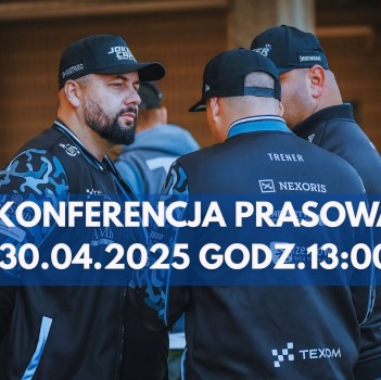  Konferencja prasowa przed meczem 3. kolejki Metalkas 2. Ekstraligi.