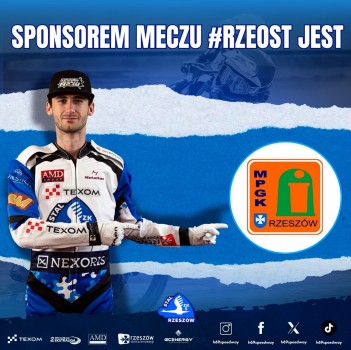 MPGK Rzeszów sponsorem meczu #RZEOST!