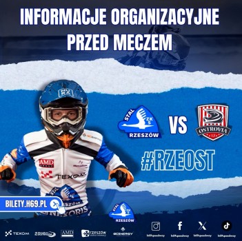 Informacje organizacyjne przed meczem #RZEOST