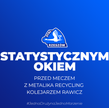 Statystycznym okiem przed meczem z Rawiczem