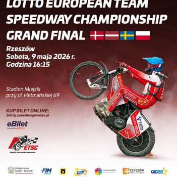 Znamy składy drużyn na Wielki Finał LOTTO European Team Speedway Championship w Rzeszowie