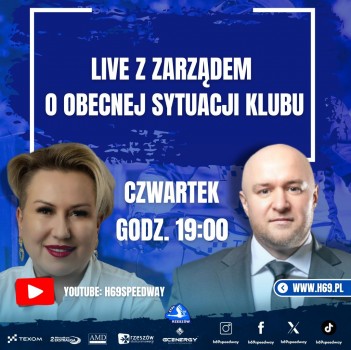 W czwartek transmisja LIVE o sytuacji w rzeszowskim klubie